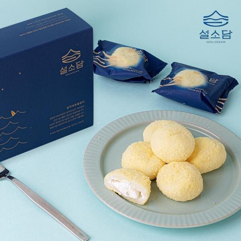 설소담,설소담 송이크림찰떡 40g 12개 1BOX